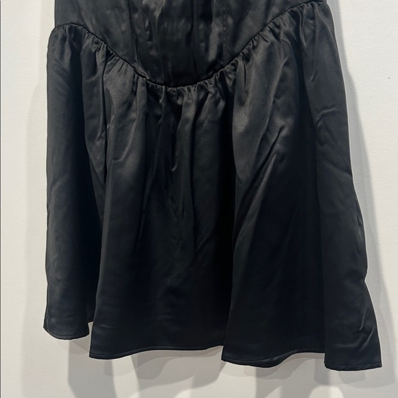 Wild Fable Black Satin Mini Fit & Fare Magic Moves Dress plus size xxl new - Picture 3 of 7